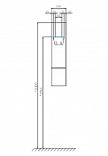 Шкаф Aquaton модуль Мишель 23 дуб рустикальный, фьорд , изображение 4