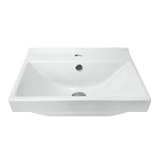 Тумба с раковиной Comforty Никосия 50П белый глянец , изображение 2