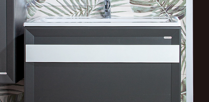 Ручка для мебели Бриклаер Берлин 100 белый глянец , изображение 1