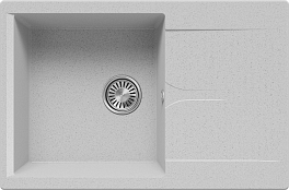 Мойка кухонная Polygran GALS-760 светло-серый , изображение 1
