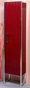 Шкаф-пенал Armadi Art Monaco 35 R бордовый, хром , изображение 1