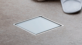 Душевой трап Pestan Confluo Standard White Glass 1 15x15, изображение 3