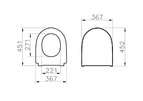 Фото Крышка-сиденье Vitra Nest 220-003R409 с микролифтом