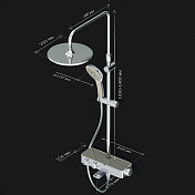 Изображение Душевая стойка AM.PM Inspire 2.0 F0750A500 Душевая стойка AM.PM Inspire 2.0 F0750A500 , изображение 11
