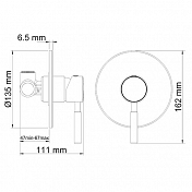 Душевой комплект Wasserkraft Wern A12497 , изображение 7