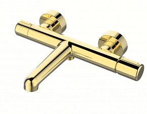 Фото Смеситель BelBagno Uno VASM/DFS-ORO для ванны с душем