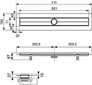 Душевой лоток TECE TECEdrainline 600700 , изображение 4