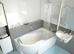Акриловая ванна Ravak Rosa 150x95 R , изображение 2
