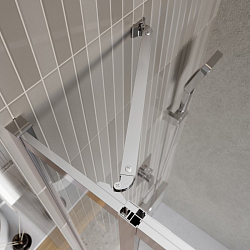 Фото Душевой уголок BelBagno Luce A-22-90+20-C-Cr