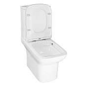 Унитаз-компакт Azario Alba AZ8323 безободковый , изображение 4