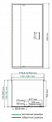 Душевой уголок Wasserkraft Berkel 48P25 120x80 , изображение 8