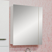Зеркало-шкаф Sanflor Анкона 70 L белый глянец