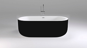 Фото Акриловая ванна Black&White Swan 109SBBL black 170х80