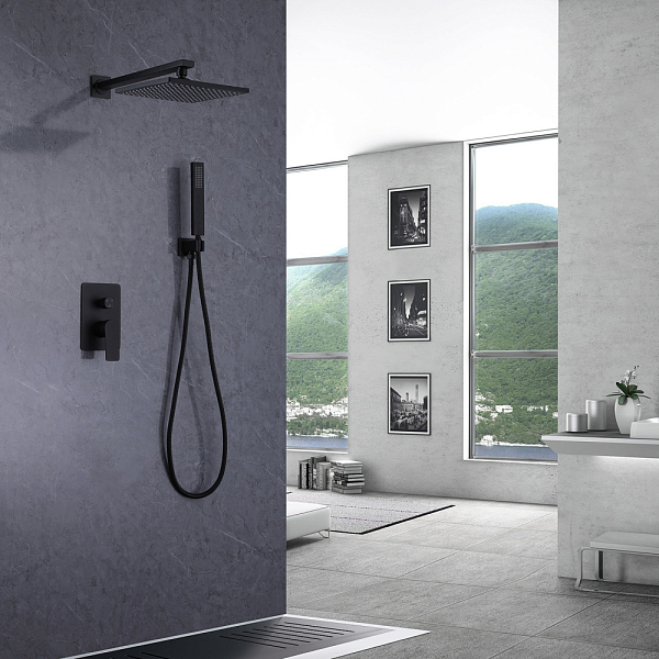 Душевой комплект Abber Weiss Insel AF8018B , изображение 2