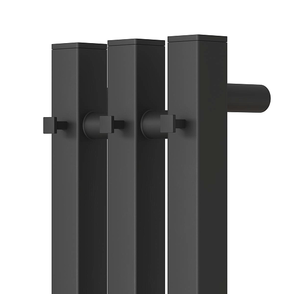 Полотенцесушитель электрический Point Гермес П3 12x120 черный , изображение 4