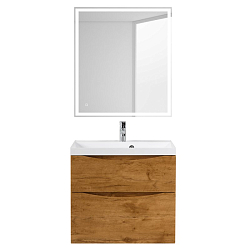 Фото Тумба под раковину BelBagno Marino-H60 70 подвесная, Rovere Nature