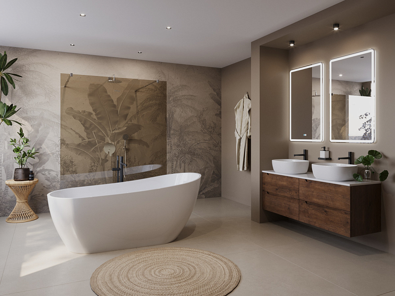 Акриловая ванна BelBagno BB704-1700-800-K 170x80 , изображение 4