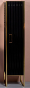 Шкаф-пенал Armadi Art Monaco 35 R черный, золото