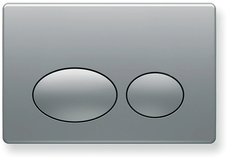 Кнопка смыва Koller Pool Round хром матовый , изображение 1