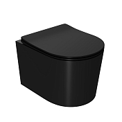 Комплект Point Веста 886914GBO3+PN41701BM (унитаз с инсталляцией, сиденье с микролифтом, клавиша Globe черная) , изображение 2