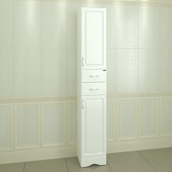Шкаф-пенал СаНта Верона 30 белый , изображение 2