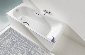 Фото Стальная ванна Kaldewei Advantage Saniform Plus Star 337 180х80 с покрытием Easy-Clean