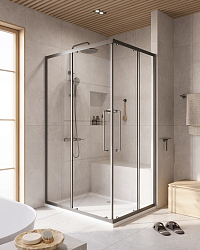 Фото Душевой уголок Cezares Relax RELAX-304-AH-2-120/90-C-GM