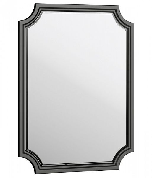 Зеркало Aqwella 5 stars LaDonna черное , изображение 1