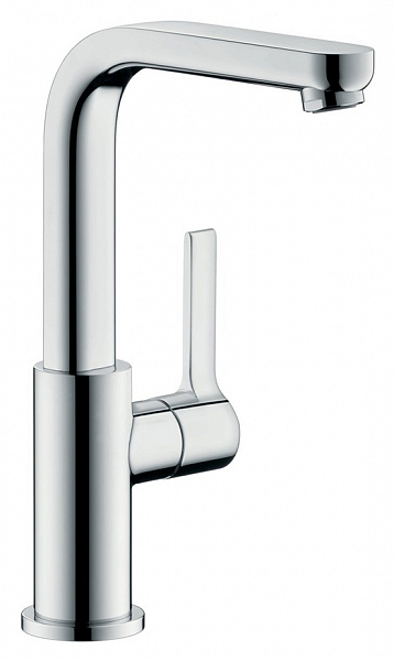 Смеситель Hansgrohe Metris S 31161000 для раковины , изображение 1