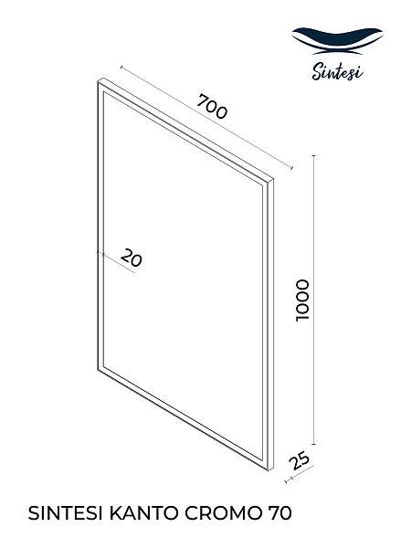 Зеркало Sintesi Wally 70 , изображение 9