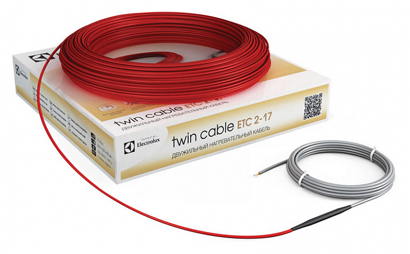 Теплый пол Electrolux Twin Cable ETC 2-17-1000 58,8 м., изображение 1