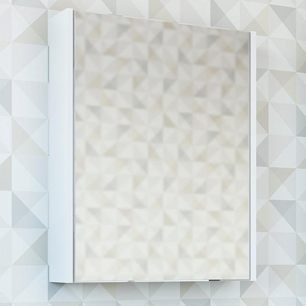 Зеркало-шкаф Sanflor Калипсо 60 R белое, ателье светлый , изображение 2