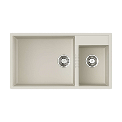 Фото Мойка кухонная Omoikiri Tedori 85-2-U-WH белый