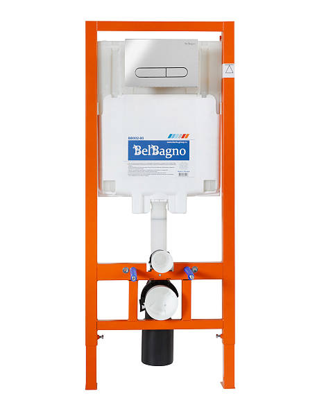 Комплект BelBagno Loto BB070CHR/SC/BB002-80/BB005-PR-CHROME кнопка хром глянец , изображение 2