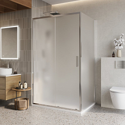Фото Душевой уголок BelBagno Luce AH-1-120/90-P-Cr
