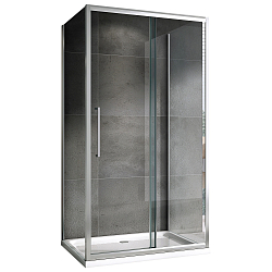 Фото Душевой уголок Abber Schwarzer Diamant AG30160H-S75-S75 160x75