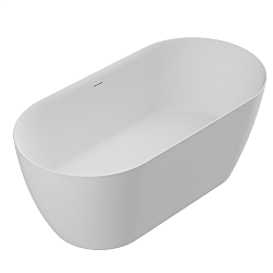 Фото Ванна из искусственного камня Cezares Solid Surface CZR-RELAX-150-75-57-SSB 150x75