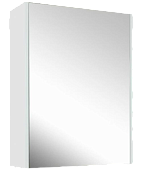 Зеркало-шкаф Sanflor Экко 60 R белый глянец