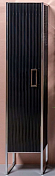 Шкаф-пенал Armadi Art Monaco 35 L черный, хром , изображение 1