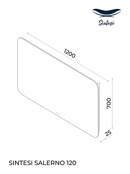 Зеркало Sintesi Salerno 120 , изображение 12