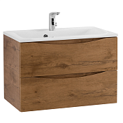 Тумба под раковину BelBagno Marino 70 подвесная, Rovere Nature , изображение 3