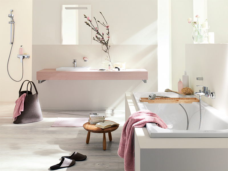 Смеситель Grohe Eurostyle Cosmopolitan 33591002 для ванны с душем , изображение 7