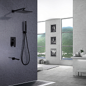 Душевой комплект Abber Weiss Insel AF8017B , изображение 2