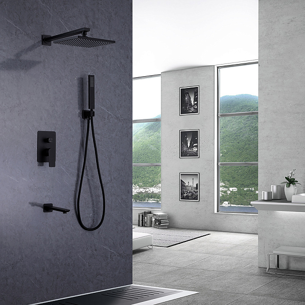 Душевой комплект Abber Weiss Insel AF8017B , изображение 2